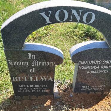 YONO Bulelwa 1946-2015