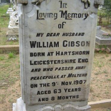 GIBSON William -1907