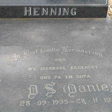 HENNING D.S.1935-1993