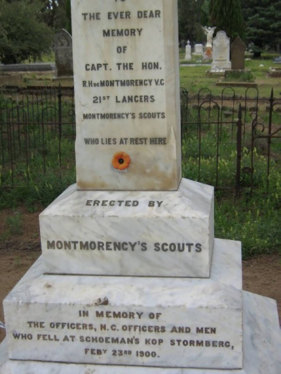 MONTMORENCY R.H., de -1900