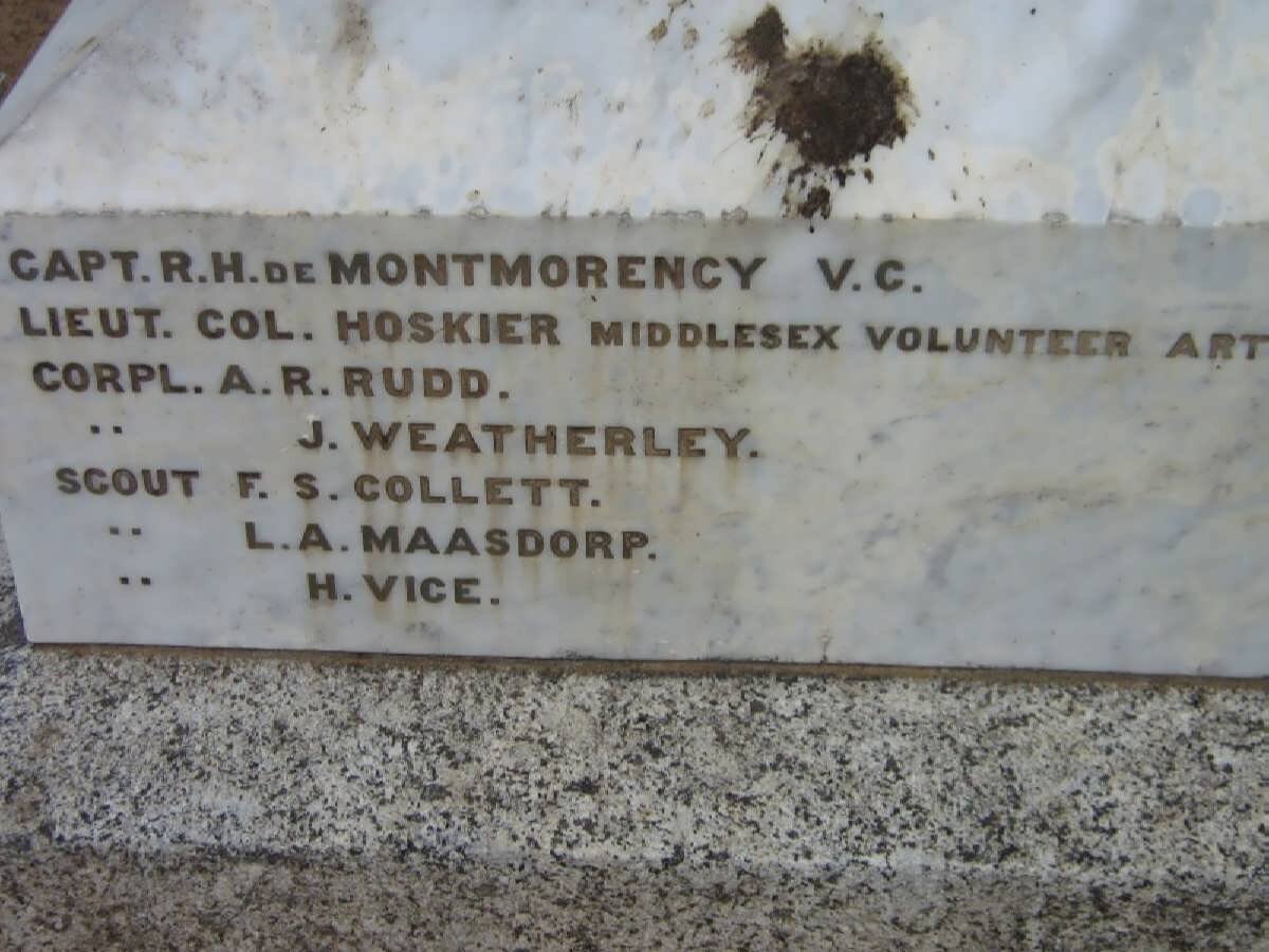 MONTMORENCY R.H., de -1900