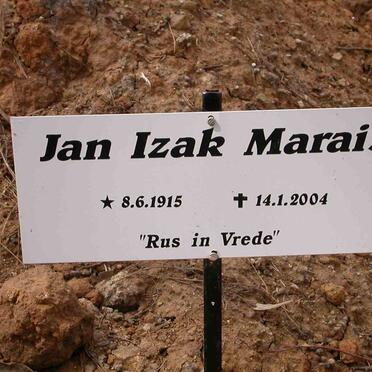 MARAIS Jan Izak 1915-2004