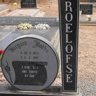 ROELOFSE Jacques Botha 1976-1997