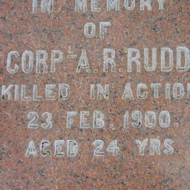 RUDD A.R. -1900