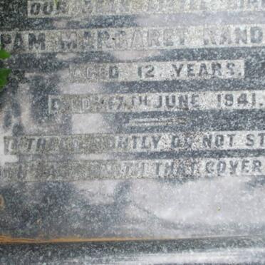 RANDALL Pam Margaret -1941