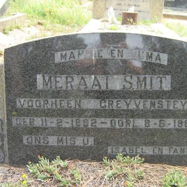 SMIT Meraai voorheen GREYVENSTEYN 1892-1985