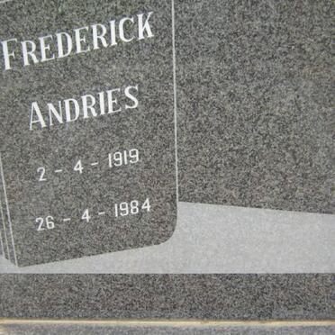 STEYN Frederick Andries 1919-1984