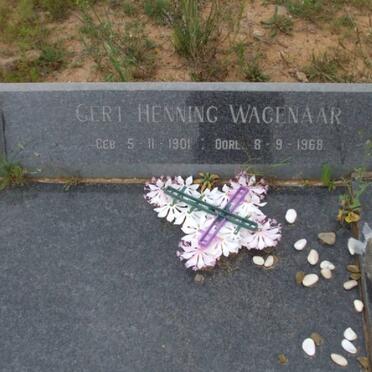 WAGENAAR Gert Henning 1901-1968