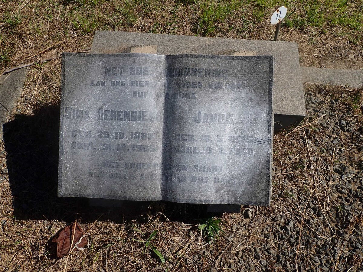 MacGREGOR James 1875-1940 &amp; Sina Berendiena 1888-1965