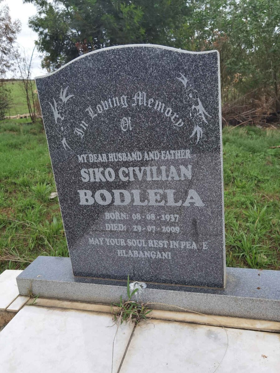 BODLELA Siko Civilian 1937-2009