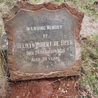 BEER Selwyn Hubert, de -1955