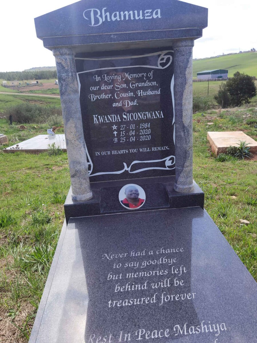 BHAMUZA Kwanda Sicongwana 1984-2020