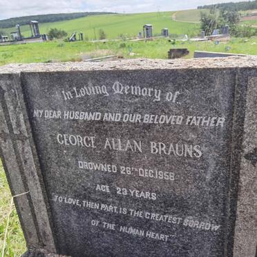 BRAUNS George Allan -1958