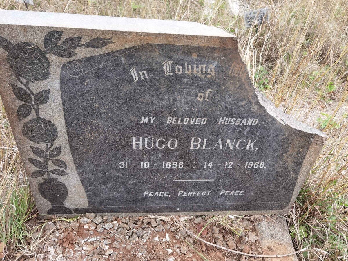BLANCK Hugo 1896-1968
