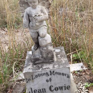 COWIE Jean 1933-1936