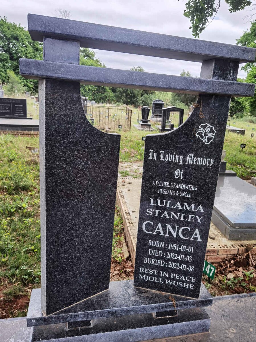 CANCA Lulama Stanley 1951-2022