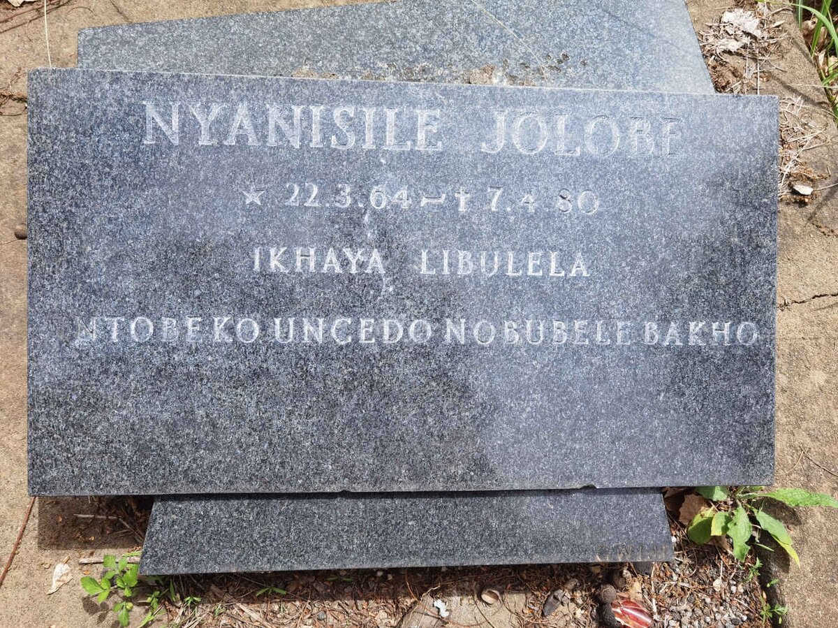 JOLOBE Nyanisile 1964-1980