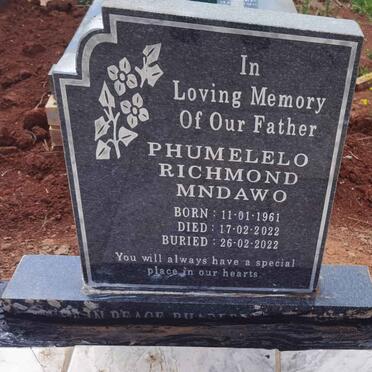 MNDAWO Phumelelo Richmond 1961-2022