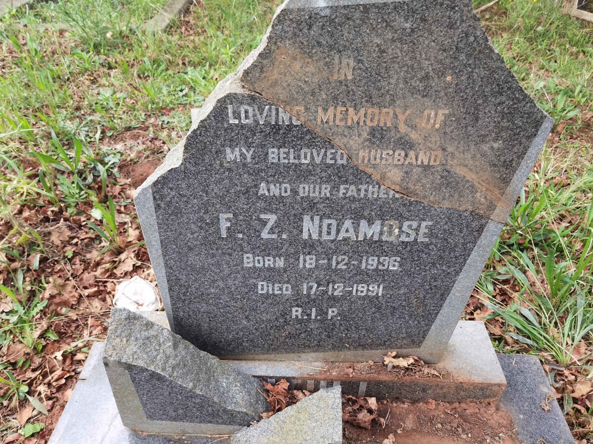 NDAMOSE F.Z. 1936-1991