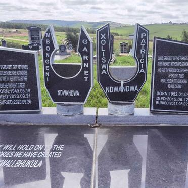 NDWANDWA Mbongeni Garnet 1949-2020 &amp; Xoliswa Patricia 1952-2015