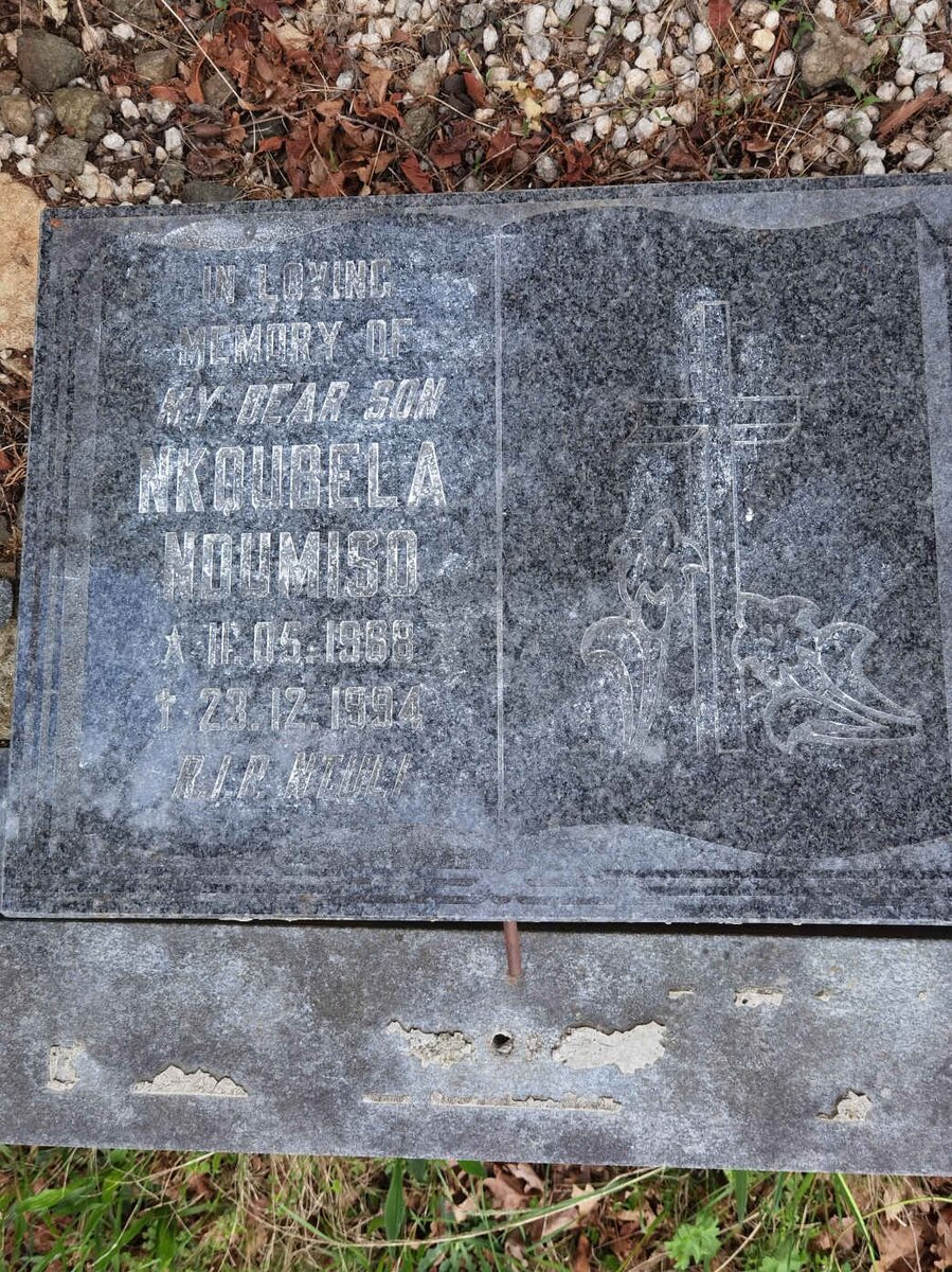 NDUMISO Nkoubela 1968-1994