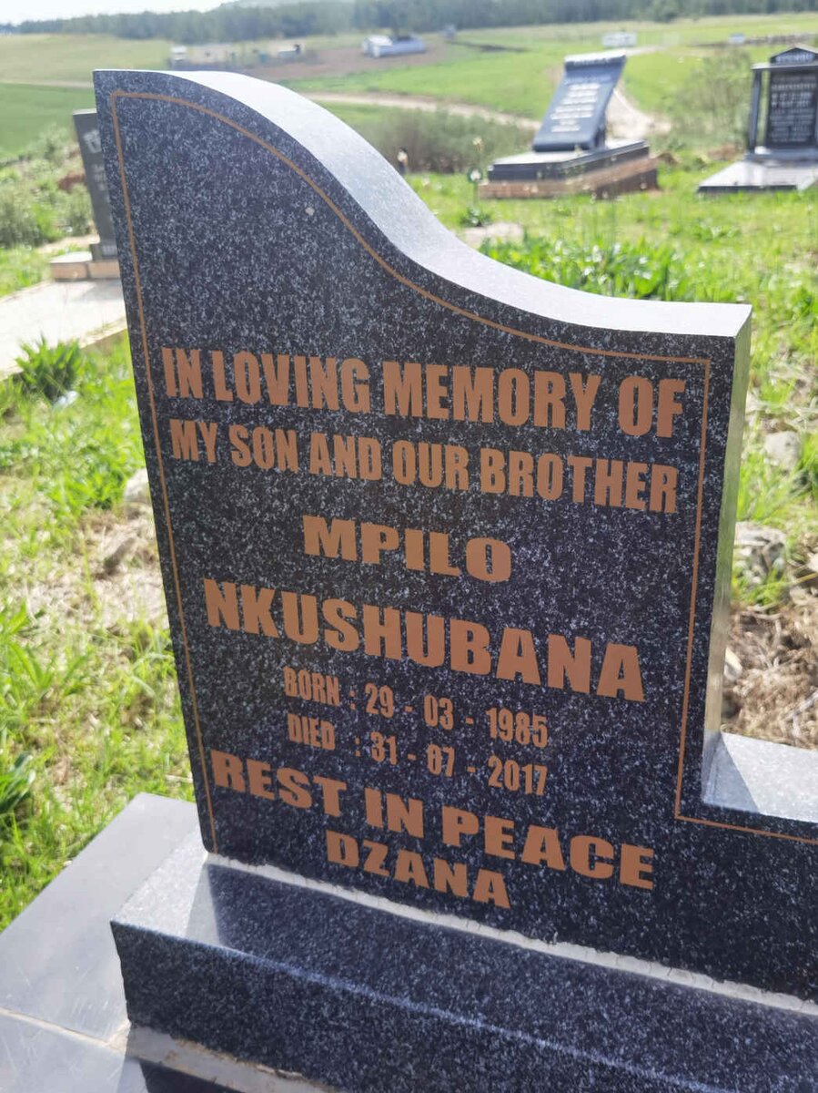 NKUSHUBANA Mpilo 1985-2017