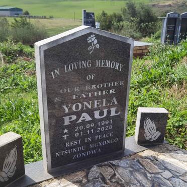 PAUL Yonela 1991-2020