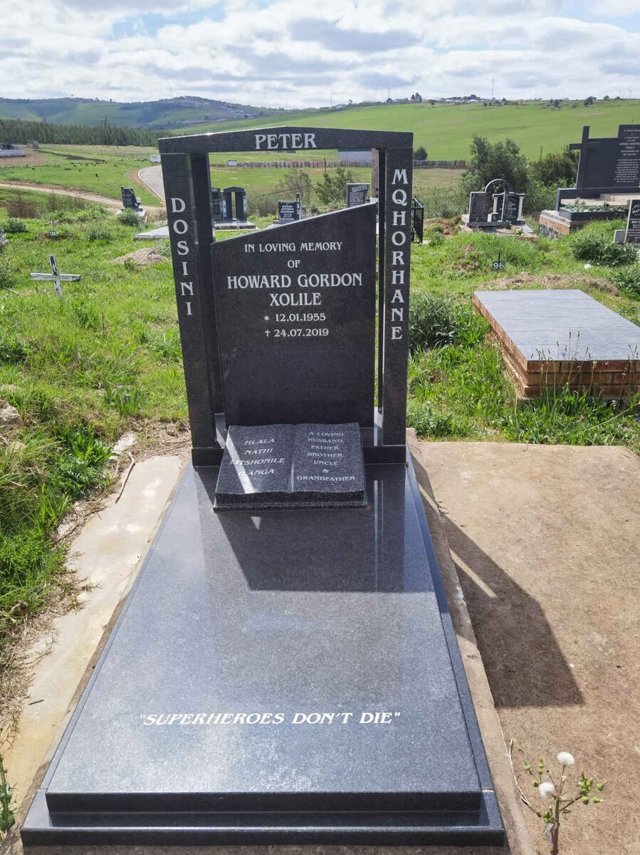 PETER Howard Gordon Xolile 1955-2019