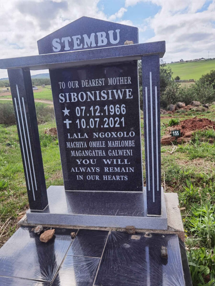 STEMBU Sibonisiwe 1966-2021