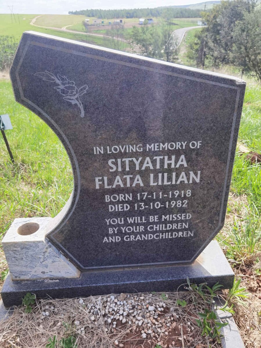 SITYATHA Flata Lilian 1918-1982