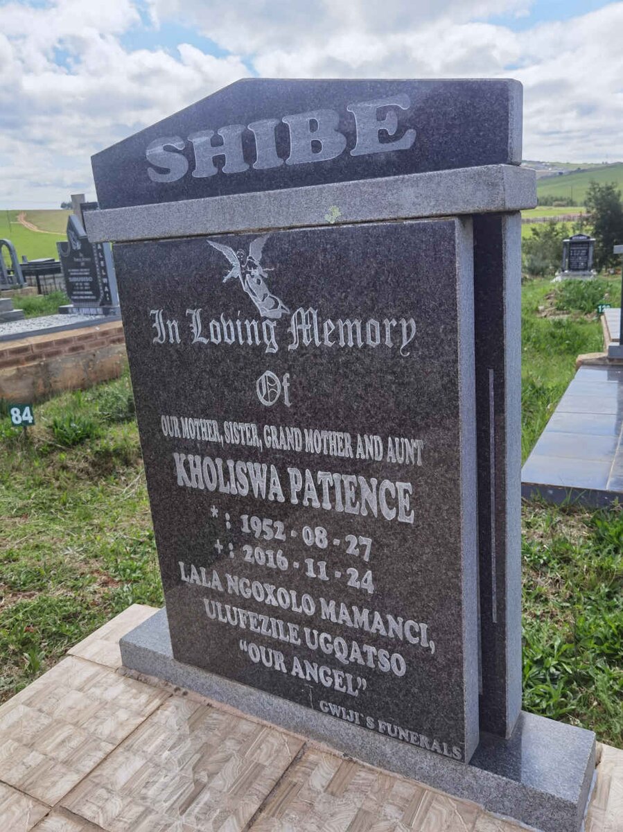 SHIBE Kholiswa Patience 1952-2016