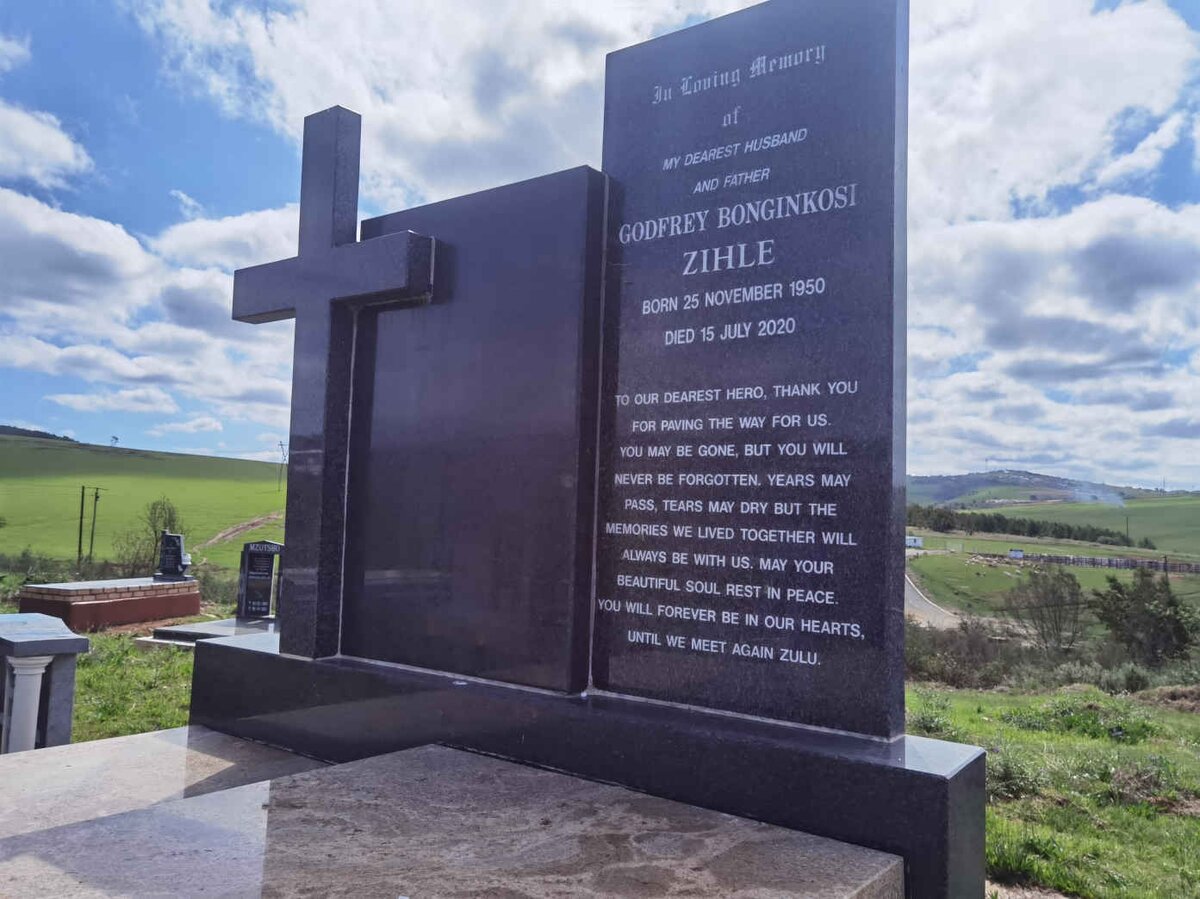 ZIHLE Godfrey Bonginkosi 1950-2020