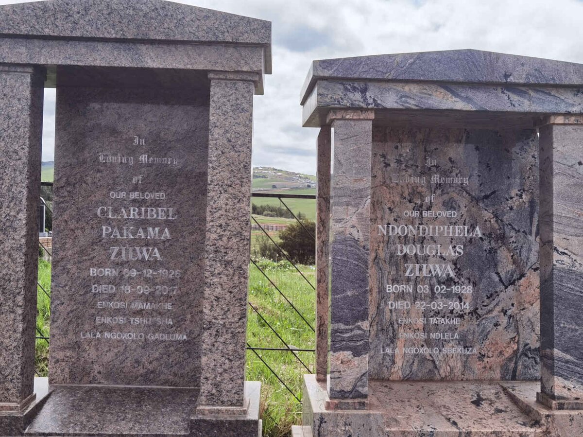 ZILWA Ndondiphela Douglas 1928-2014 &amp; Claribel Pakama 1926-2017