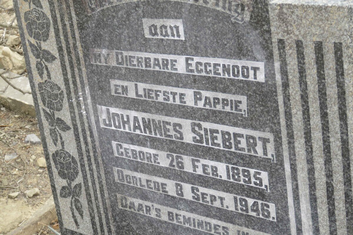 SIEBERT Johannes 1895-1946