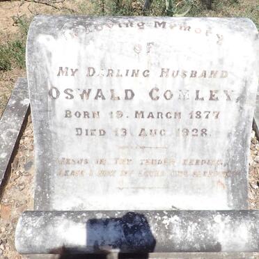 COMLEY Oswald 1877-1928