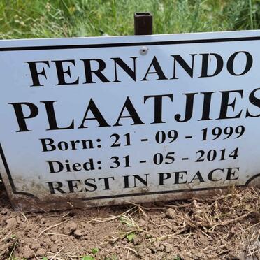 PLAATJIES Fernando 1999-2014