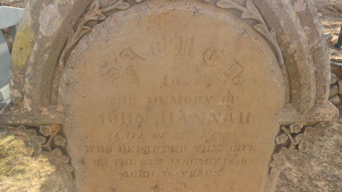 HANNAH John -1866 :: RUTHERFORD Sarah -1885