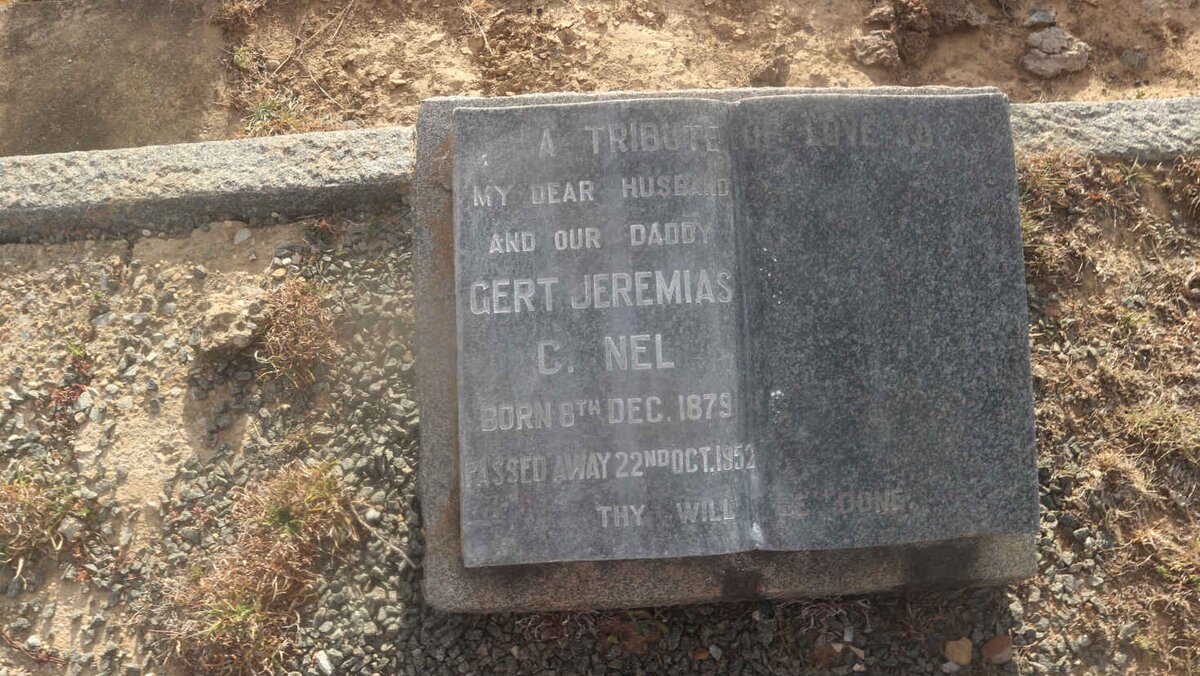 NEL Gert Jeremias C. 1879-1952