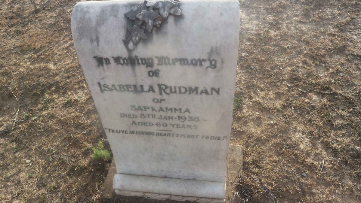 RUDMAN Isabella -1935