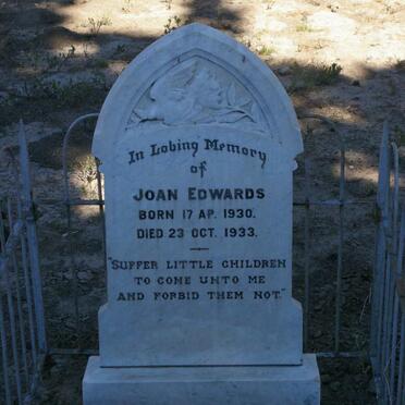 EDWARDS Joan 1930-1933