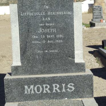 MORRIS Joseph 1891-1953