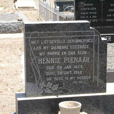 PIENAAR Hennie 1929-1959