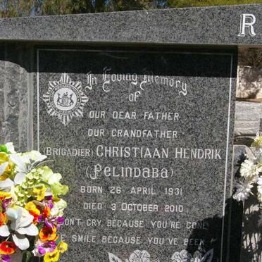 ROBERTS Christiaan Hendrik 1931-2010 &amp; Nancy Annette DE REUCK 1934-1997