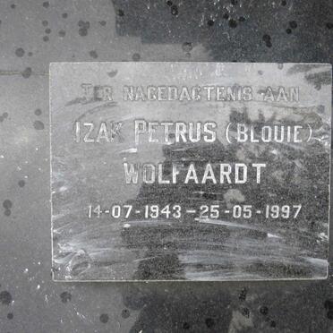 WOLFAARDT Izak Petrus 1943-1997