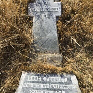 FORREST Gracie -1924