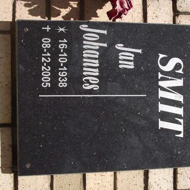 SMIT Jan Johannes 1938-2005