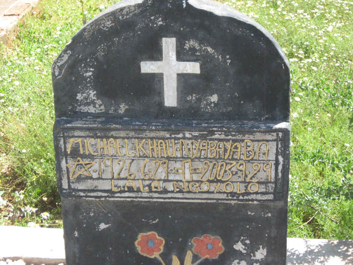 NYABAYABA Michael Khau 1926-2003