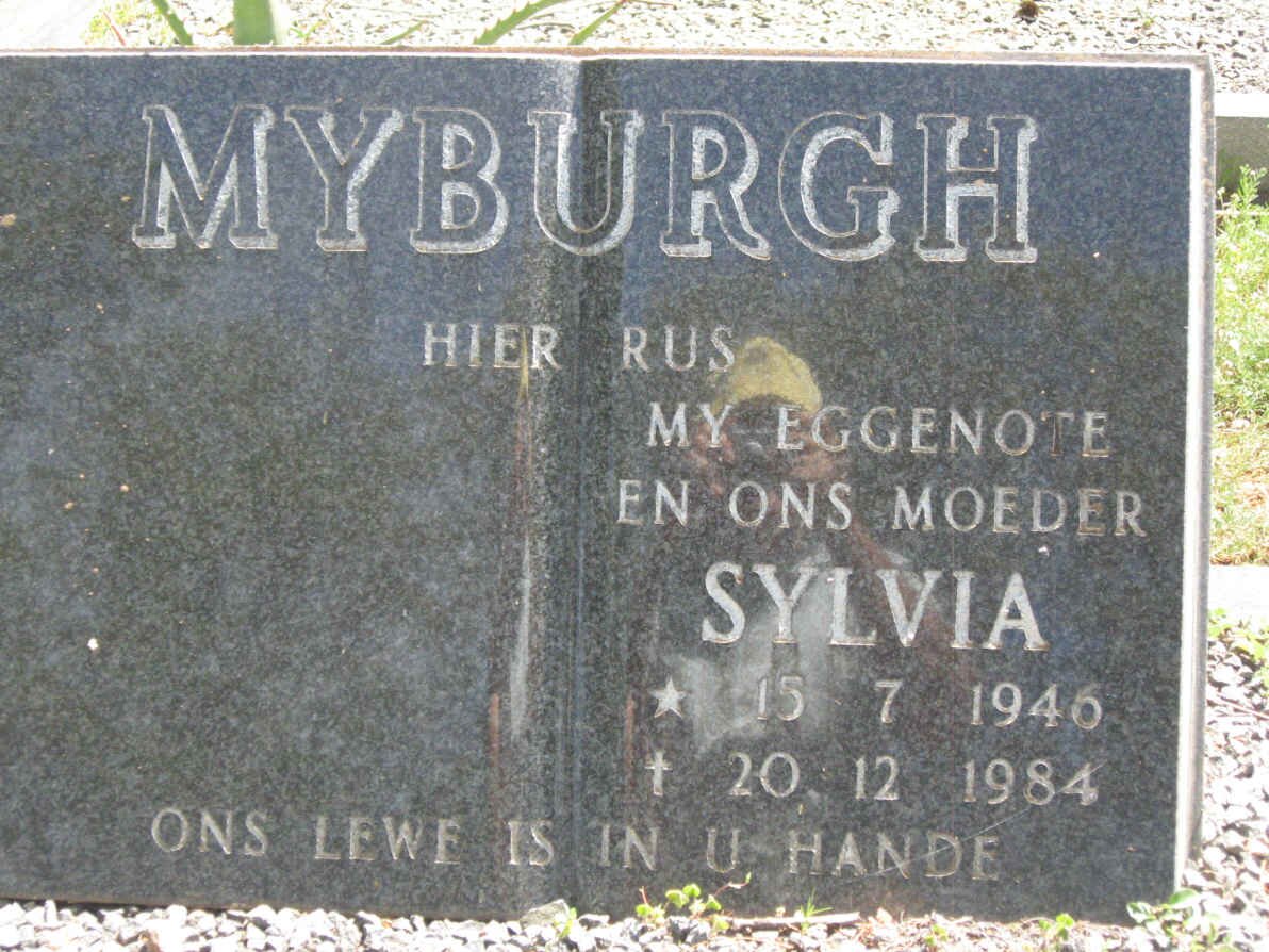 MYBURGH Sylvia 1946-1984
