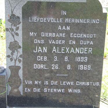 HEYNS Jan Alexander 1893-1969