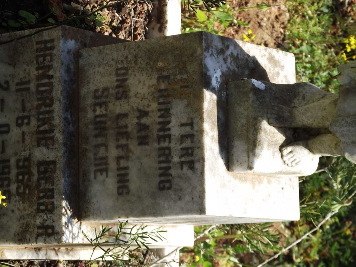 GERBER Hendrikie 1965-1965